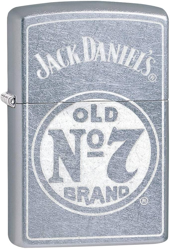 Zippo Jack Daniel's Old No. 7 Street Chrome Windproof Lighter | 29757