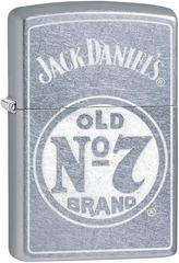 Zippo Jack Daniel's Old No. 7 Street Chrome Windproof Lighter | 29757