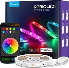Govee RGBIC Basic Wi-Fi + Bluetooth LED Strip Lights | H618