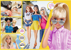 Trefl Puzzles 100 Glitter- Glitter Barbie / 12P | 14830