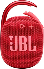 JBL Clip 4 Portable Bluetooth Speaker, Red | CLIP4RED