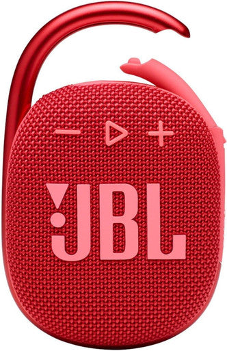 JBL Clip 4 Portable Bluetooth Speaker, Red | CLIP4RED