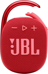 JBL Clip 4 Portable Bluetooth Speaker, Red | CLIP4RED