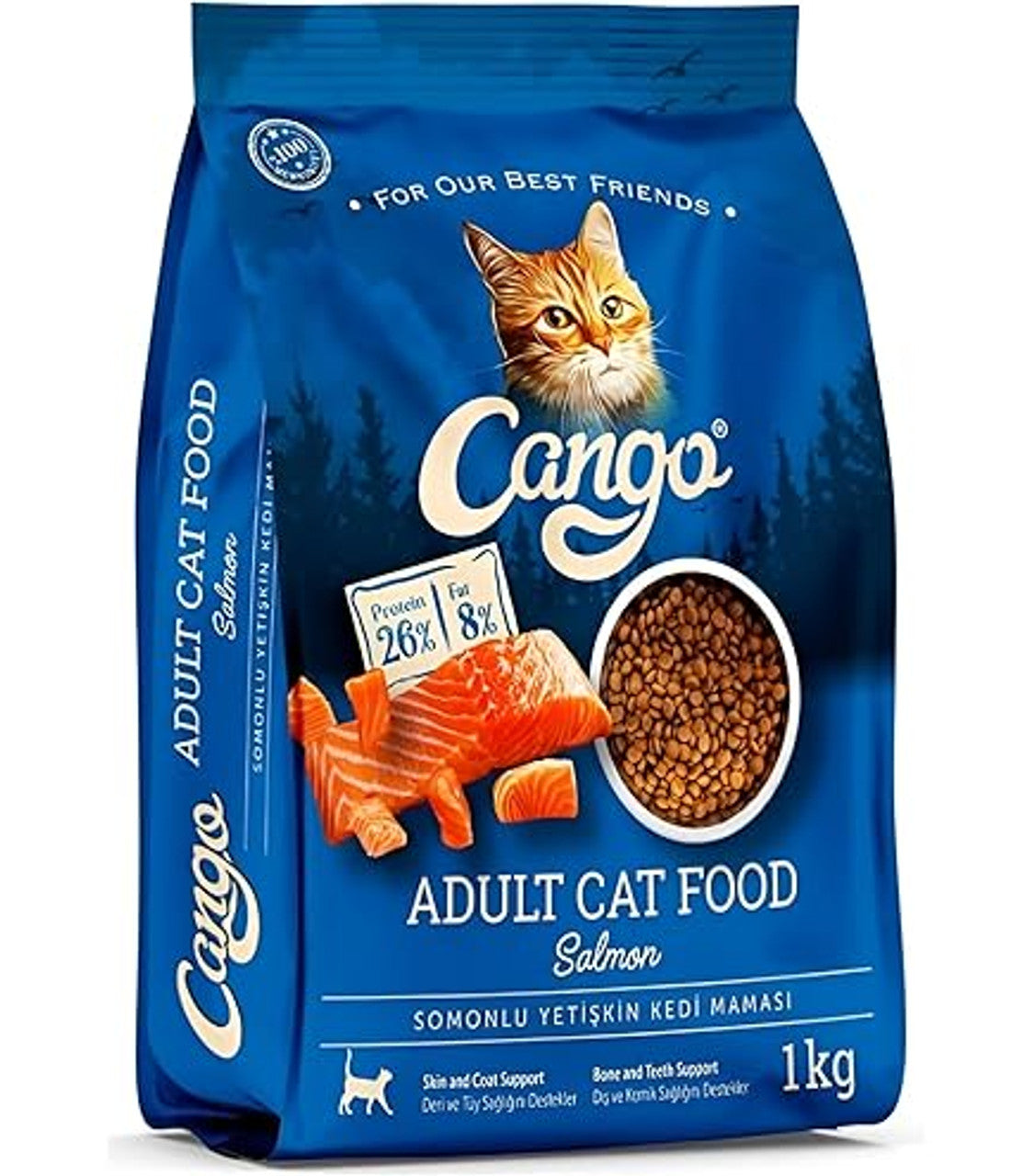 Cango Adult Cat Food Salmon 1 kg | 062130