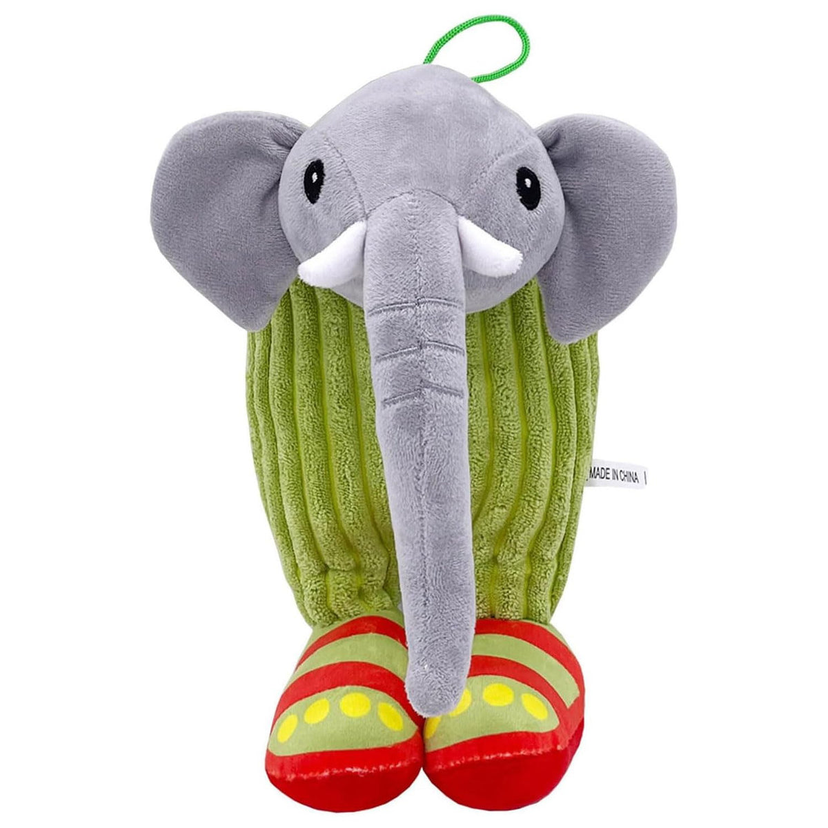 Green Elephant Plush Toy | AL-BL-369