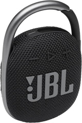 JBL Clip 4 Portable Bluetooth Speaker, Black | JBLCLIP4BLKAM