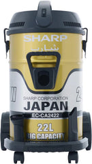 Sharp Wet & Dry Vacuum Cleaner – 22 Liter | EC-CA2422