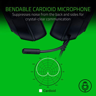 Razer Kraken X Lite Ultralight Gaming Headset: 7.1 Surround Sound - Lightweight Aluminum Frame - Bendable Cardioid Microphone - for PC, PS4, PS5, Switch, Xbox One, Xbox Series X & S, Mobile - Black | RZ04-02950100-R381