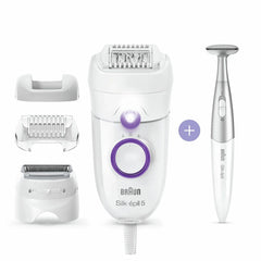 Braun Silk-Epil 5 Power Epilator with Electric Razor Head