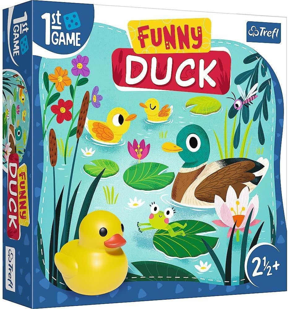 Trefl “Funny Duck” My First Board Game (28 pc Game) | 02341