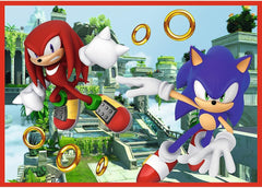 Trefl 4‑in‑1 “The Adventures of Sonic” Puzzle | 34625