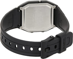 Casio Men Vintage Analog-Digital Watch - Black / Silver | AW-48HE-7AVDF
