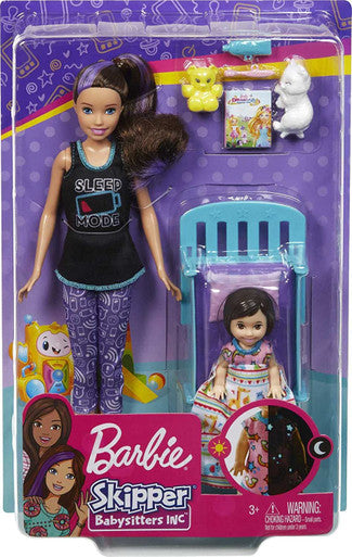 Barbie Skipper Babysitters Inc. Doll and Accessories Playset | MTBBDHB63