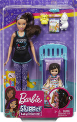 Barbie Skipper Babysitters Inc. Doll and Accessories Playset | MTBBDHB63
