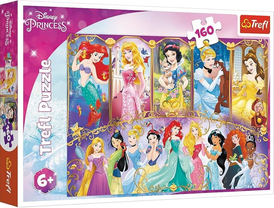 Trefl 160 Pcs “Princesses Portraits” Puzzle | 15407
