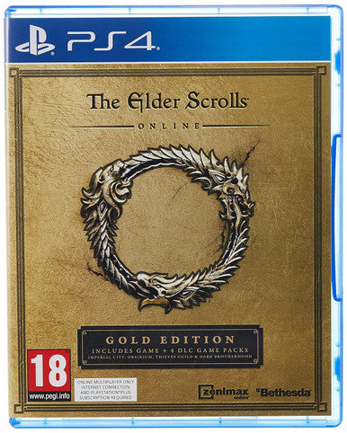 PS4 The Elder Scrolls Gold CD
