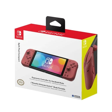 Hori Nintendo Switch Split Pad Compact - Apricot Red