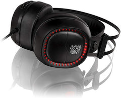 TT ESPORTS Shock Pro RGB 7.1 Virtual Surround Sound Professional USB Gaming Headset | HT-SHK-DIECBK-25