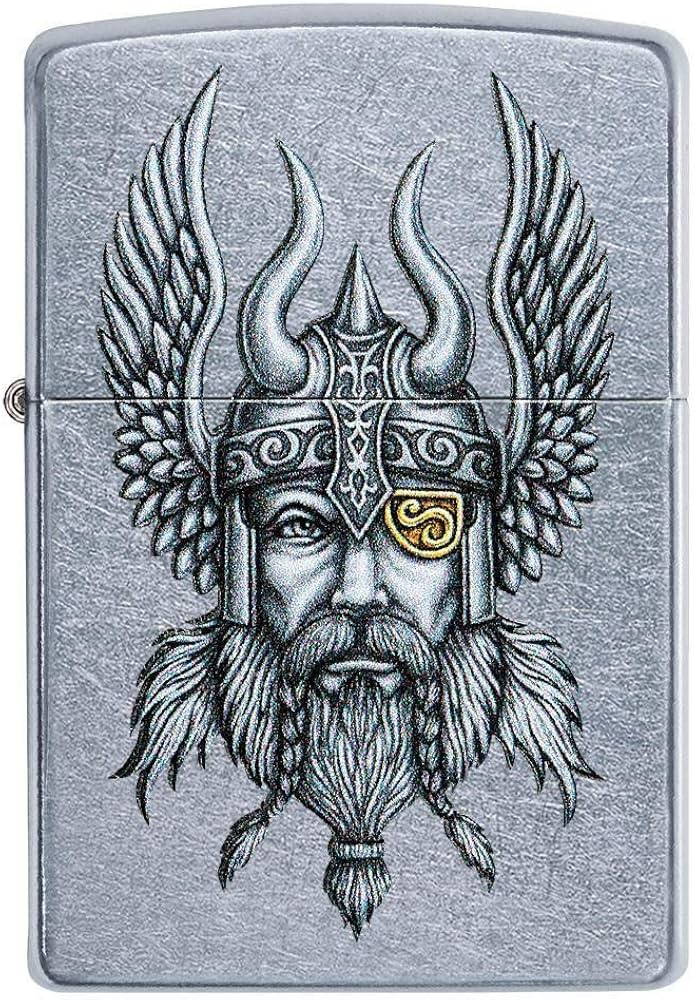 Zippo Viking Warrior Design Windproof Lighter | 29871