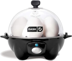 DASH Rapid Egg Cooker 6 Egg Capacity Black | DEC005BK
