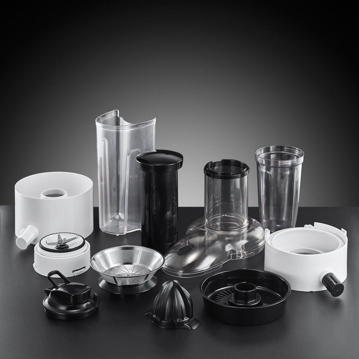 Russell Hobbs Black Food Processor 3 in 1 juicer |22700-56