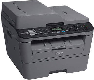 Brother Mono Laser Multi-function Printer 30 PPM, 4 in 1 Multifunction, 32MB,Duplex,  Wireless, Network,ADF,10K MDC,2,600 pgs inbox | MFC-L2700DW