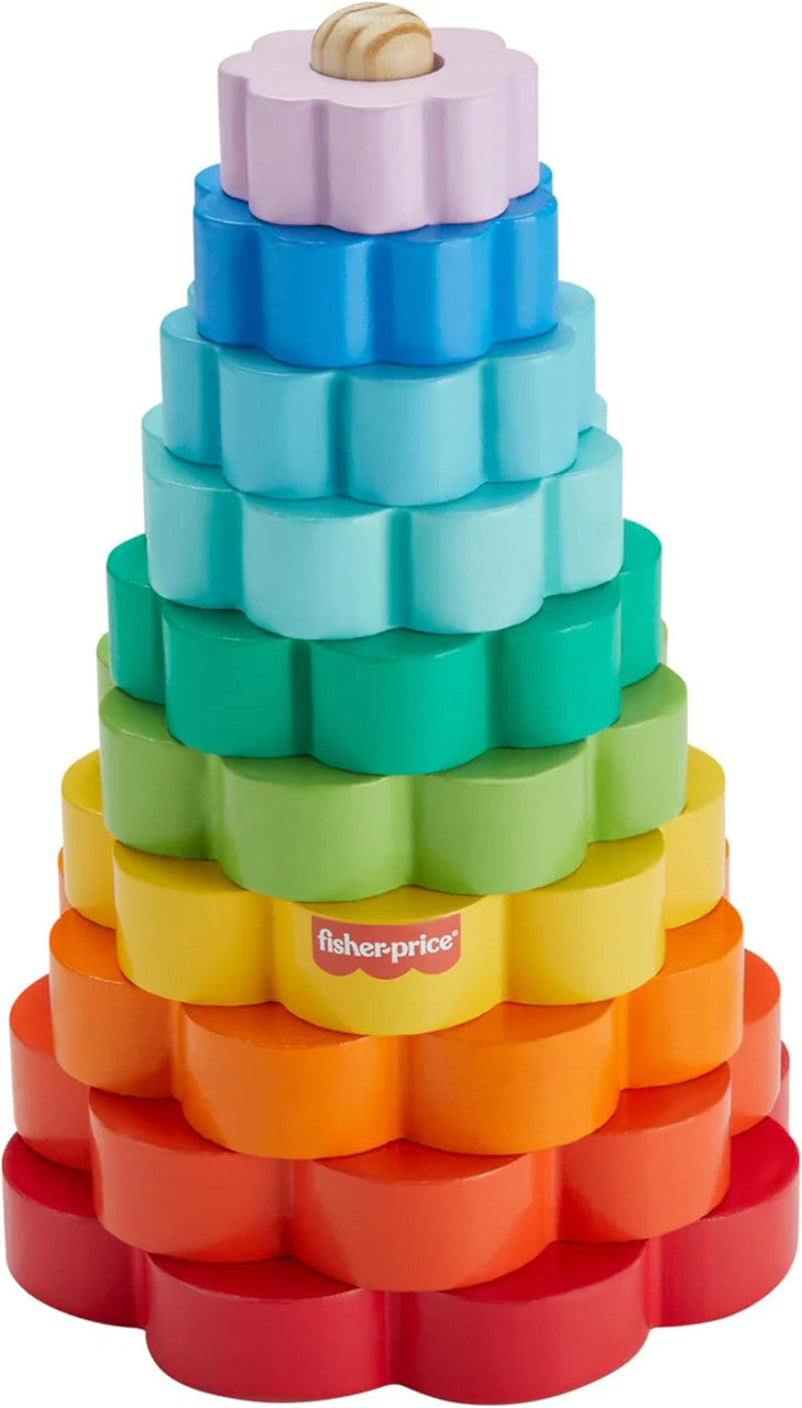 Fisher‑Price Wooden Ring Stacker | MTFPHXT77