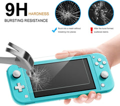 Crystal Case with Tempered Glass for Nintendo Switch Lite