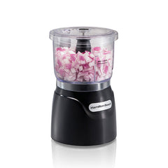 HAMILTON BEACH STACK & PRESS 3 CUP FOOD CHOPPER  | 72850-ME