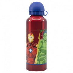 Disney Stor High Aluminium Bottle 530ml Avengers Invincible Force | 74160