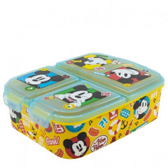Stor Multi Compartment Sandwich Box Mickey Mouse Fun-Tastic | 74320
