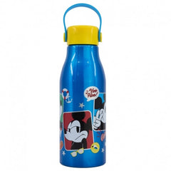 Stor Flexi Handle Aluminium Bottle 760ml Mickey Mouse Fun-Tastic | 74361