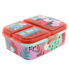 Stor XL Multi Compartment Rectangular Sandwich Box Minnie Mouse Being More Minnie | 74499