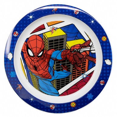 Stor Kids Micro Plate Spiderman Midnight Flyer | 74747