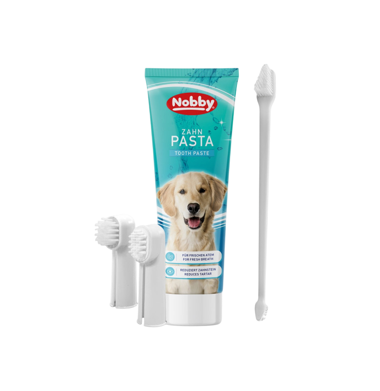 Nobby Toothbrush Set with Mint Toothpaste | 74881