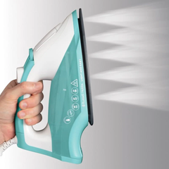 Russell Hobbs Light & Easy Iron 2400W Mint Green/White | 26470-56