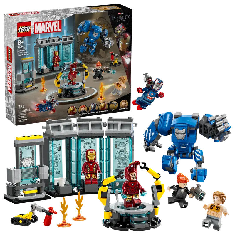 LEGO Iron Man's Laboratory: Hall of Armor | 76315