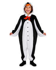 Penguin Costume for Girls Black & White – Small | 091357