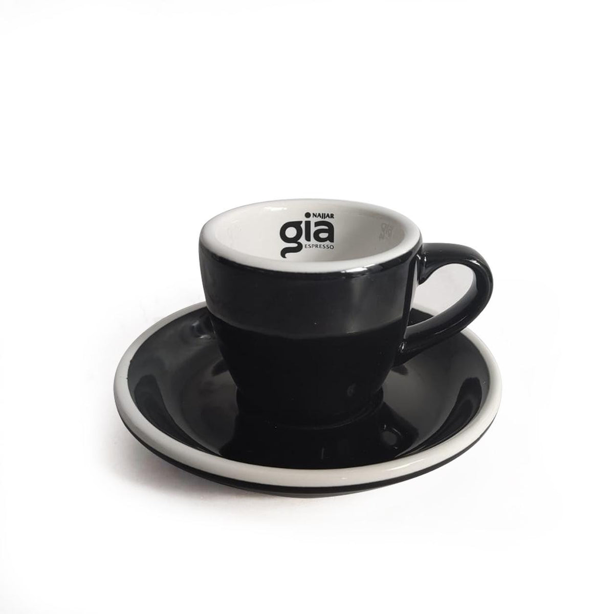 Najjar Gia Porcelain Set Single Cups & Saucers