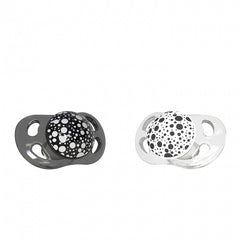 Twistshake 2x Pacifier Black White 0-6m | 78086