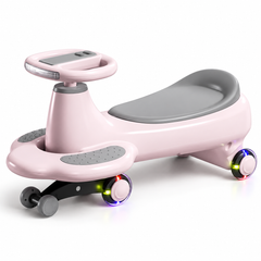 Kids Ride-On Car with Steering Wheel & LED Wheels | AL5188/1