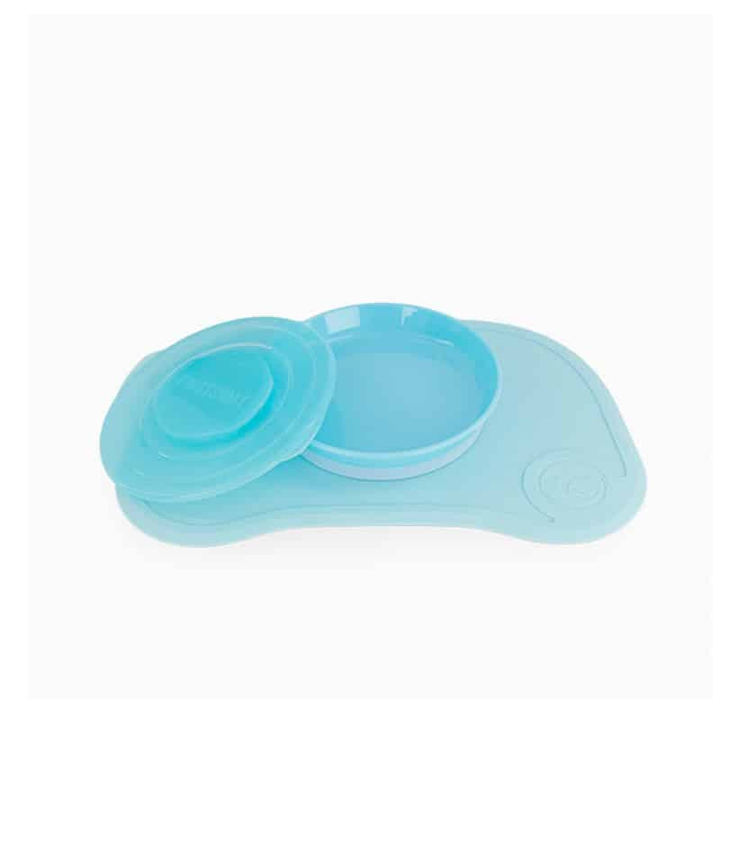 Twistshake Click Mat + Plate 6+m Pastel Blue | 78130
