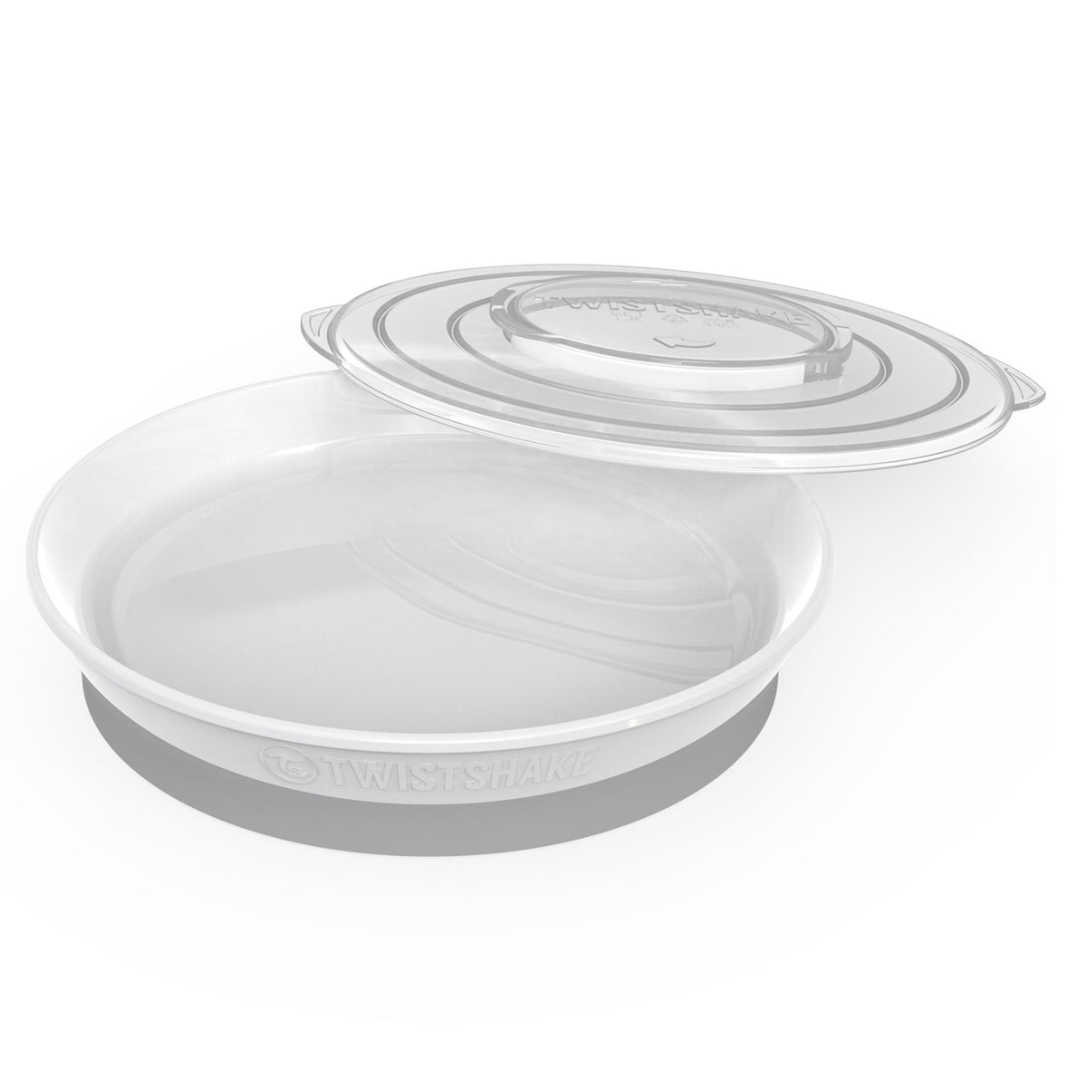 Twistshake Plate 6+m ,White | 78167