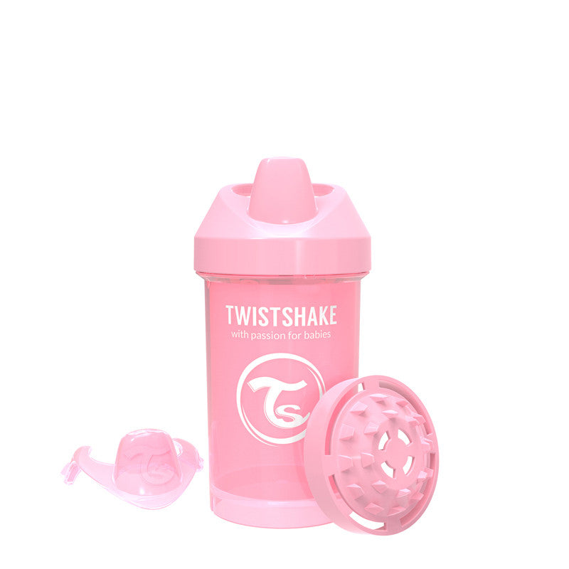 Twistshake Crawler Cup 300ml 8+m Pastel ,Pink | 78273