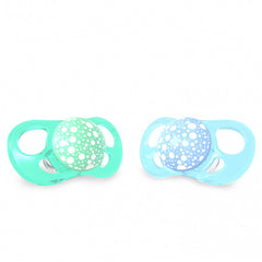 Twistshake 2x Pacifier 6+m Pastel , Blue Green | 78288