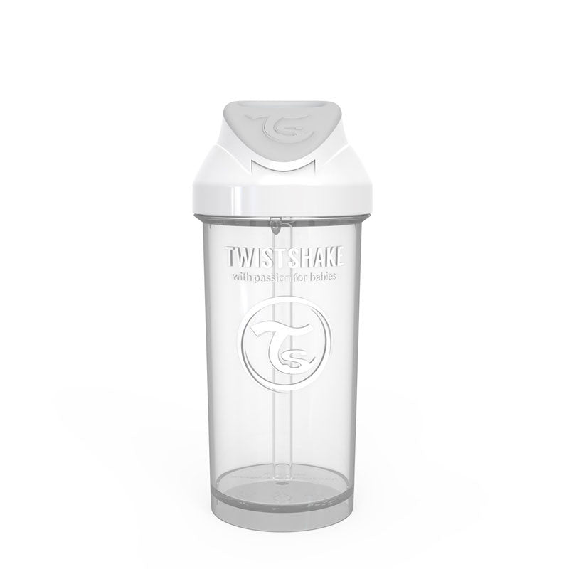 Twistshake Straw Cup 360ml 12+m White | 78592