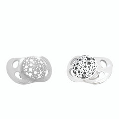 Twistshake 2x Pacifier 0-6m Pastel Grey White | 78594