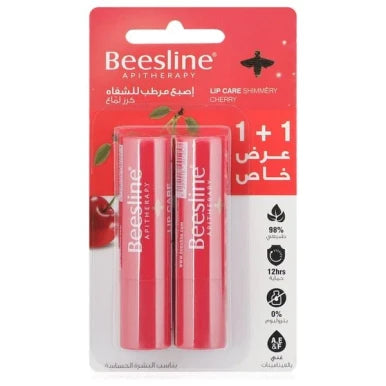 Beesline Lip Care Shimmery Cherry Offer 1+1