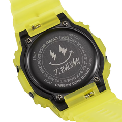 Casio G-SHOCK J Balvin Collaboration Model Men Watch - Black & Semi-Transparent Yellow | DWE-5600JB-1A9DR