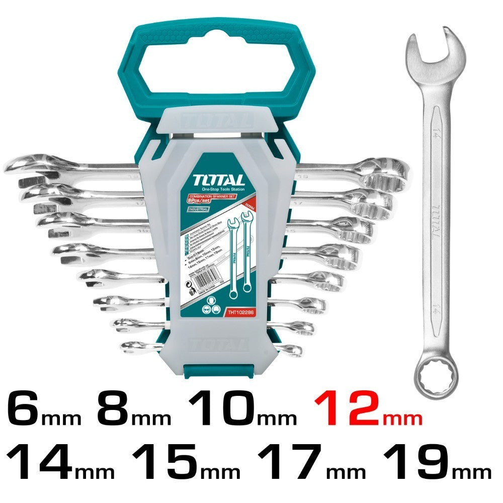 8 PCS 6-19mm طـقم شق مسنن total